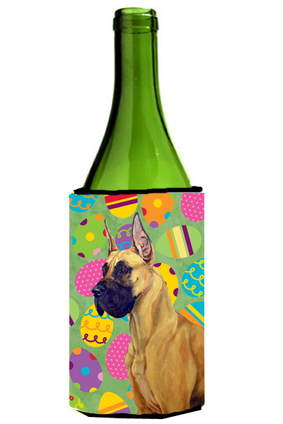 Great Dane Easter Eggtravaganza Wine Bottle   Hugger
