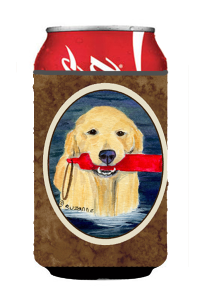 Picture of Carolines Treasures SS8868CC Golden Retriever Can or Bottle  Hugger