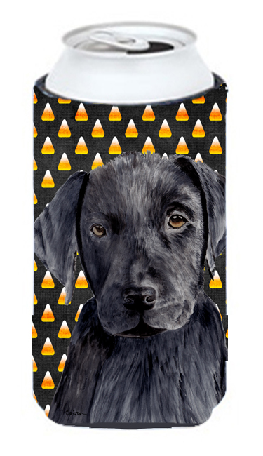 Labrador Candy Corn Halloween Portrait Tall Boy  Hugger - 22 To 24 oz.