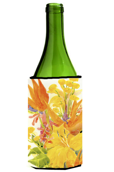 Picture of Carolines Treasures 6015LITERK Flower - Bird Of Paradise Wine Bottle  Hugger - 24 oz.