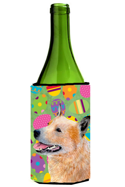 Australian Cattle Dog Easter Eggtravaganza Wine Bottle  Hugger - 24 oz.