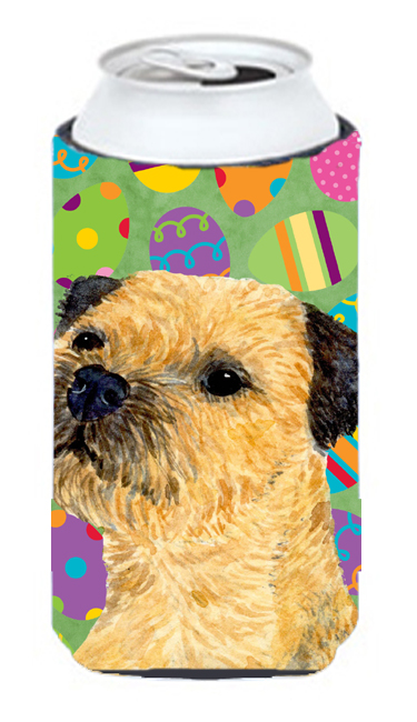 Border Terrier Easter Eggtravaganza Tall Boy  Hugger - 22 To 24 oz.