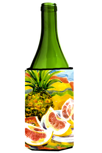 Picture of Carolines Treasures 6026LITERK Pineapple Wine Bottle  Hugger - 24 oz.