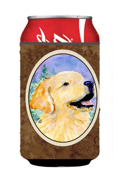 Picture of Carolines Treasures SS8904CC Golden Retriever Can Or Bottle  Hugger - 12 oz.