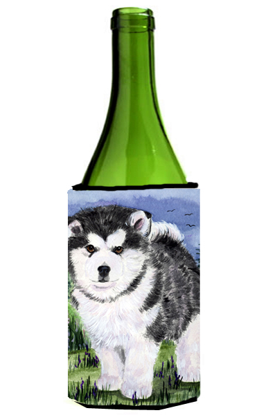Alaskan Malamute Wine Bottle  Hugger - 24 oz.