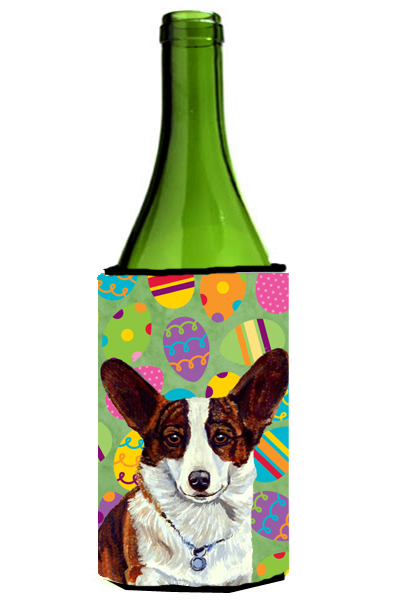 Corgi Easter Eggtravaganza Wine Bottle Hugger - 24 oz.