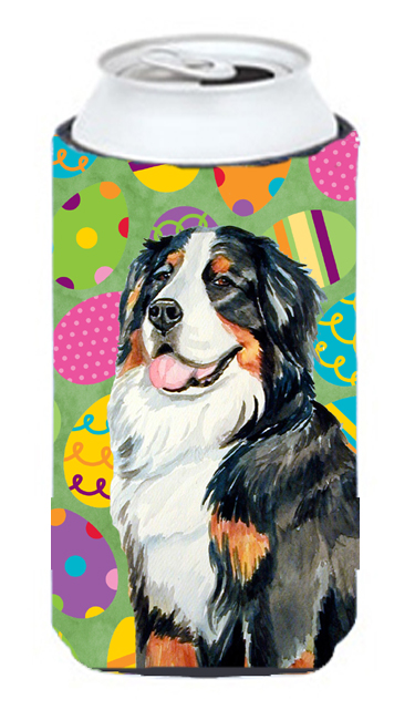Bernese Mountain Dog Easter Eggtravaganza Tall Boy Hugger - 22 To 24 oz.