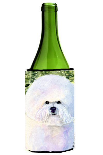 Picture of Carolines Treasures SS8919LITERK Bichon Frise Wine Bottle  Hugger - 24 oz.
