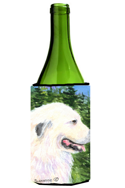 Picture of Carolines Treasures SS8922LITERK Great Pyrenees Wine Bottle  Hugger - 24 oz.