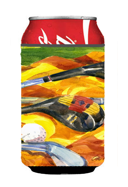 Picture of Carolines Treasures 6063CC Golf Clubs Golfer Can Or Bottle  Hugger - 12 oz.