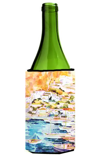Picture of Carolines Treasures 6068LITERK Harbour Wine Bottle  Hugger - 24 oz.