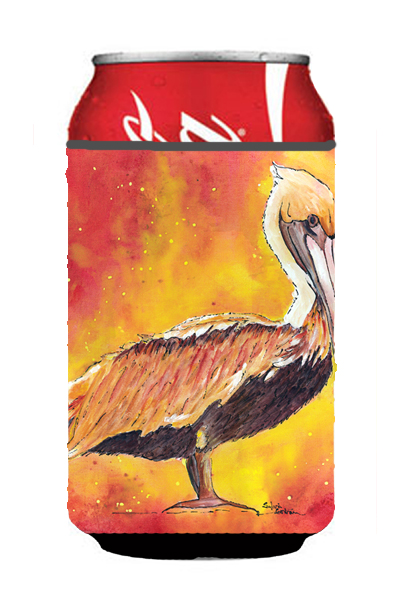 Picture of Carolines Treasures 8344CC Bird - Pelican Can Or Bottle  Hugger - 12 oz.