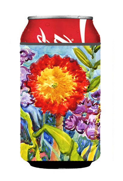 Picture of Carolines Treasures 6075CC Flower - Sunflower Can Or Bottle  Hugger - 12 oz.