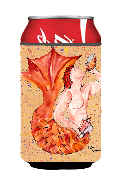 Picture of Carolines Treasures 8346CC Merman Can Or Bottle  Hugger - 12 oz.