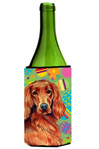 Irish Setter Easter Eggtravaganza Wine Bottle   Hugger - 24 oz.