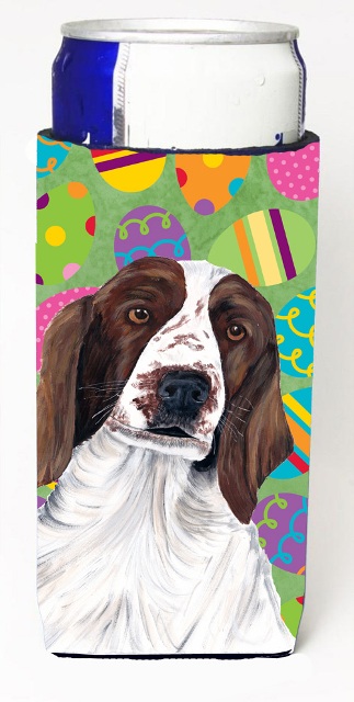 Welsh Springer Spaniel Easter Eggtravaganza Michelob Ultra s For Slim Cans - 12 oz.