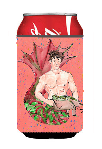Picture of Carolines Treasures 8348CC Merman Can Or Bottle  Hugger - 12 oz.