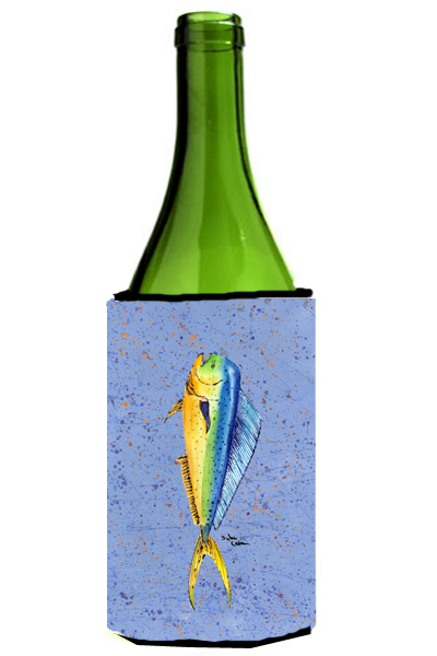 Picture of Carolines Treasures 8349LITERK Fish Dolphin Wine Bottle   Hugger - 24 oz.