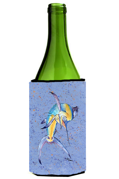 Picture of Carolines Treasures 8350LITERK Fish Marlin Wine Bottle   Hugger - 24 oz.