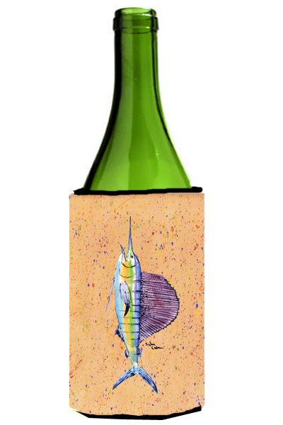 Picture of Carolines Treasures 8352LITERK Fish Sailfish Wine Bottle   Hugger - 24 oz.