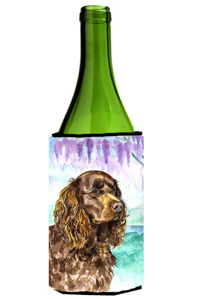 Picture of Carolines Treasures 7008LITERK American Water Spaniel Wine Bottle   Hugger - 24 oz.