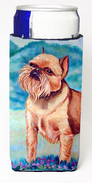 Brussels Griffon Michelob Ultra bottle sleeves For Slim Cans - 12 oz.