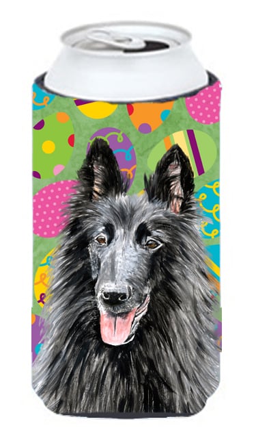 Belgian Sheepdog Easter Eggtravaganza Tall Boy   Hugger - 22 To 24 oz.