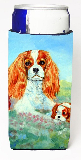 Cavalier Spaniel Mommas Love Michelob Ultra bottle sleeves For Slim Cans - 12 oz.