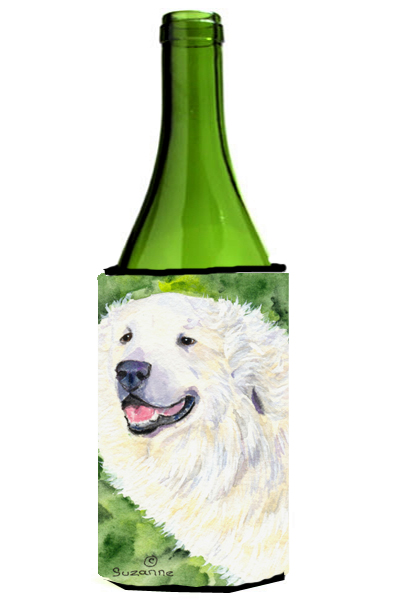 Picture of Carolines Treasures SS8981LITERK Great Pyrenees Wine Bottle   Hugger - 24 oz.