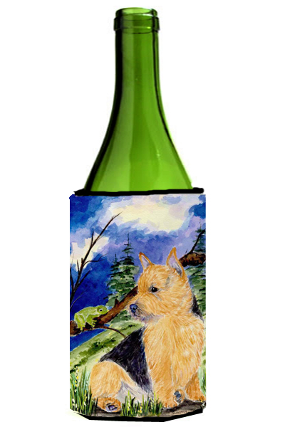 Picture of Carolines Treasures SS8984LITERK Norwich Terrier Wine bottle sleeve Hugger - 24 oz.