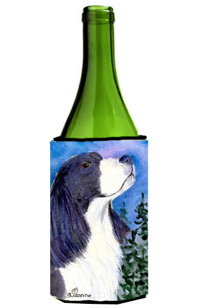 Picture of Carolines Treasures SS8985LITERK English Springer Spaniel Wine bottle sleeve Hugger - 24 oz.