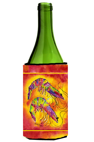 Picture of Carolines Treasures 8378LITERK Shrimp Wine bottle sleeve Hugger