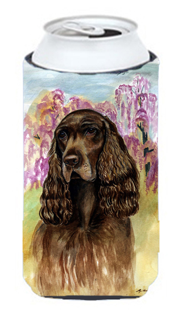 Field Spaniel Tall Boy bottle sleeve Hugger