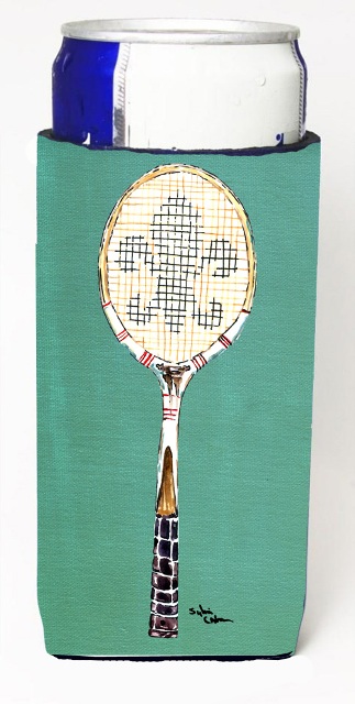 Fleur De Lis Tennis Michelob Ultra bottle sleeve for Slim Can