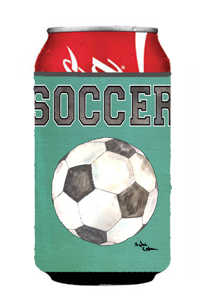 Picture of Carolines Treasures 8484CC Soccer Can or bottle sleeve Hugger