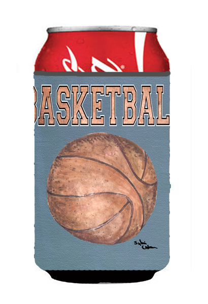 Picture of Carolines Treasures 8486CC Basketball Can or bottle sleeve Hugger