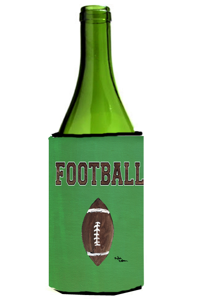 Picture of Carolines Treasures 8487LITERK Football Wine bottle sleeve Hugger