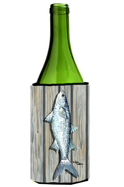 Picture of Carolines Treasures 8490LITERK Fish Mullet Wine bottle sleeve Hugger