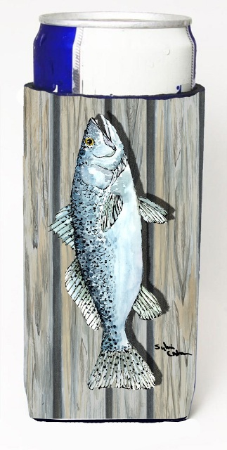 Fish Speckled Trout Michelob Ultra bottle sleeve for Slim Can