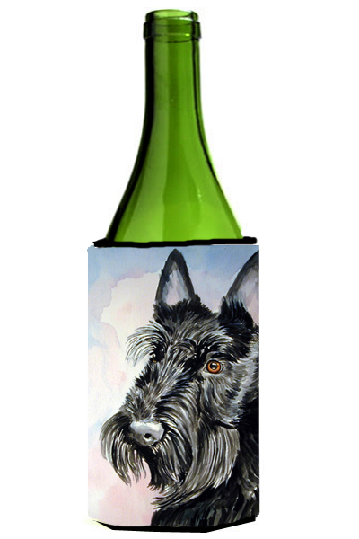 Picture of Carolines Treasures 7047LITERK Scottish Terrier Wine bottle sleeve Hugger