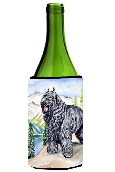 Picture of Carolines Treasures 7049LITERK Bouvier Des Flandres Wine bottle sleeve Hugger