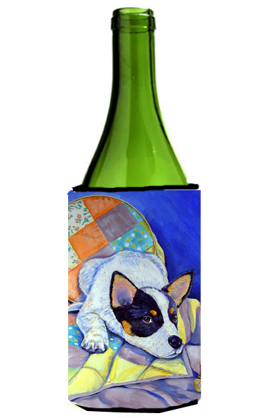 Picture of Carolines Treasures 7050LITERK Australian Cattle Dog Sew Perfect Wine bottle sleeve Hugger