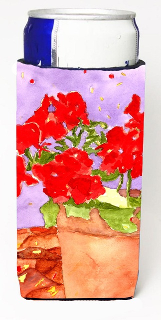 Flower Geranium Michelob Ultra bottle sleeve for Slim Can