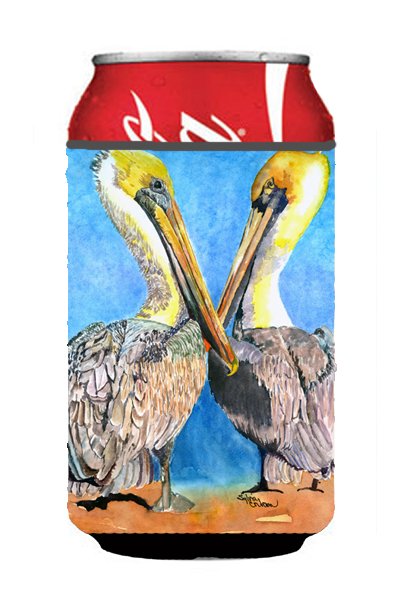 Picture of Carolines Treasures 8539CC Bird Pelican Can or bottle sleeve Hugger