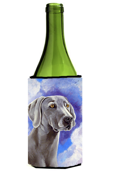Picture of Carolines Treasures 7063LITERK Weimaraner Azure Skies Wine bottle sleeve Hugger 24 oz.