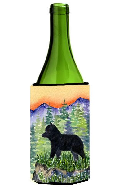 Schipperke Wine bottle sleeve Hugger 24 oz.
