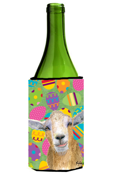 Eggtravaganza Goat Easter Wine bottle sleeve Hugger 24 oz.