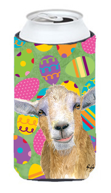 Eggtravaganza Goat Easter Tall Boy bottle sleeve Hugger 22 to 24 oz.