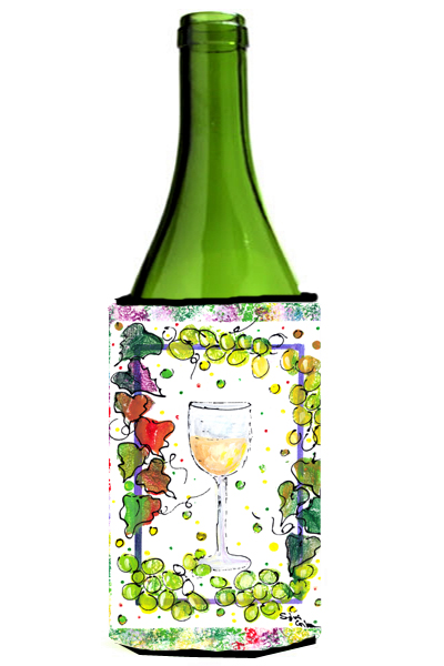 Picture of Carolines Treasures 8617LITERK White Wine Wine bottle sleeve Hugger 24 oz.
