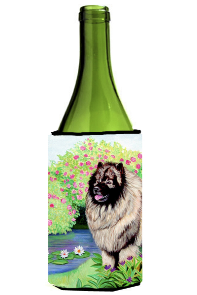 Picture of Carolines Treasures 7074LITERK Keeshond Wine bottle sleeve Hugger 24 oz.